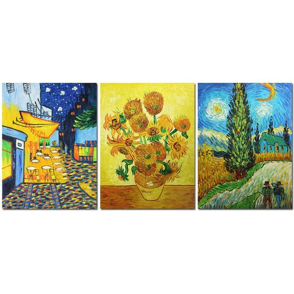 art van gogh paintings hand painted on canvas wall art for living room 3 panels home wall decor van gogh art for wall
art van gogh paintings hand painted on canvas wall art for living room 3 panels home wall decor van gogh art for wall