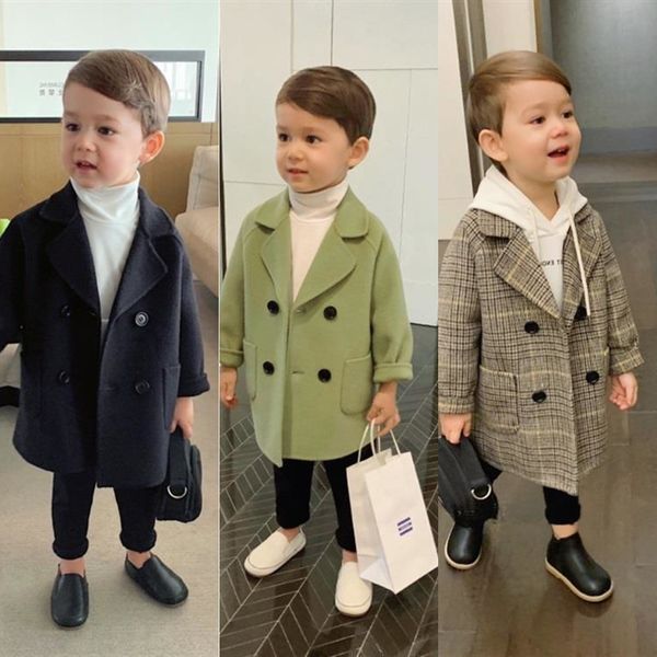 2020 boys' woolen medium and long 2020 boys' woolen medium windbreaker and long coat windbreaker coat, Blue;gray
2020 boys' woolen medium and long 2020 boys' woolen medium windbreaker and long coat windbreaker coat, Blue;gray
