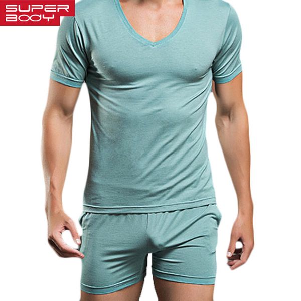 men t shirt cotton pajama set sleepwear mens underwear tees undershirts tshirts brand casual short sleeve boxers, Black;brown
men t shirt cotton pajama set sleepwear mens underwear tees undershirts tshirts brand casual short sleeve boxers, Black;brown