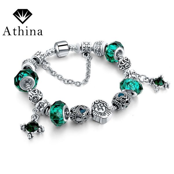 new arrival green crystal bracelets & bangles vintage 925 silver women bracelet charm diy jewellery pulsera sbr160103
new arrival green crystal bracelets & bangles vintage 925 silver women bracelet charm diy jewellery pulsera sbr160103