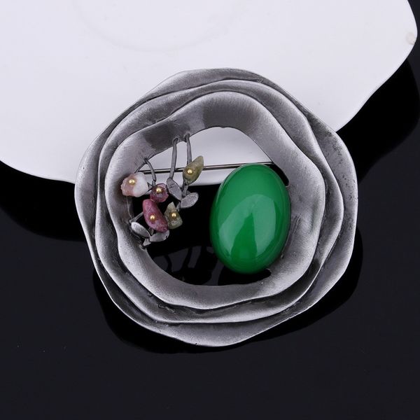 jujie vintage large round resin flower brooches for women 2019 exquisite hollow brooch pins for men plant jewelry wholesale, Gray
jujie vintage large round resin flower brooches for women 2019 exquisite hollow brooch pins for men plant jewelry wholesale, Gray