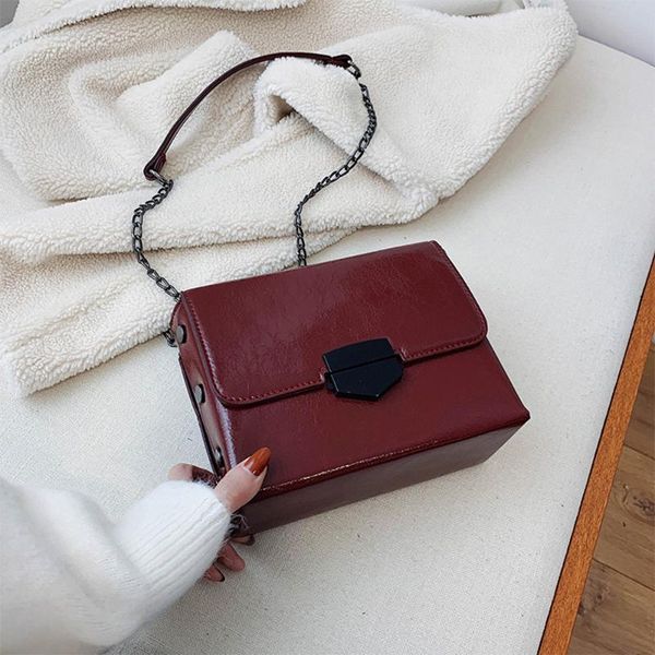 fashion pu leather women's handbags vintage flap crossbody bags chain shoulder messenger bag design casual tote bag for female
fashion pu leather women's handbags vintage flap crossbody bags chain shoulder messenger bag design casual tote bag for female