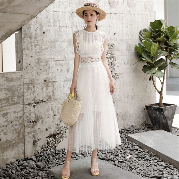 new arrival 2019 summer slim patchwork lace 2 pieces set club dress blouse crop + skrit elegant women set, White
new arrival 2019 summer slim patchwork lace 2 pieces set club dress blouse crop + skrit elegant women set, White