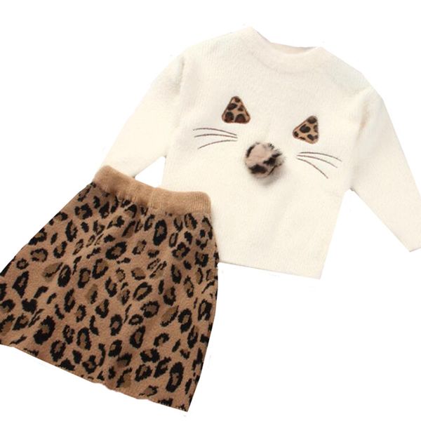 baby girls clothing sets new winter cute cartoon sweater and leopard skirt outfits kids girl sweet suits children clothing 2pcs, White
baby girls clothing sets new winter cute cartoon sweater and leopard skirt outfits kids girl sweet suits children clothing 2pcs, White