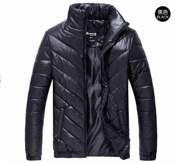 new winter coat brand men's down jacket winter casual cotton cotton-padded clothes coat, Black
new winter coat brand men's down jacket winter casual cotton cotton-padded clothes coat, Black