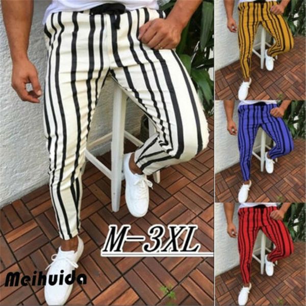 men casual sport pants slim fit trousers running stripe sweatpants men's black fashion elastic waist pants hip hop
men casual sport pants slim fit trousers running stripe sweatpants men's black fashion elastic waist pants hip hop