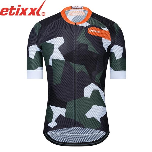 etixxl 2020 pro cycling jersey summer breathable cycling clothing mtb bicycle uniform sportwear bike clothes, Black;red
etixxl 2020 pro cycling jersey summer breathable cycling clothing mtb bicycle uniform sportwear bike clothes, Black;red