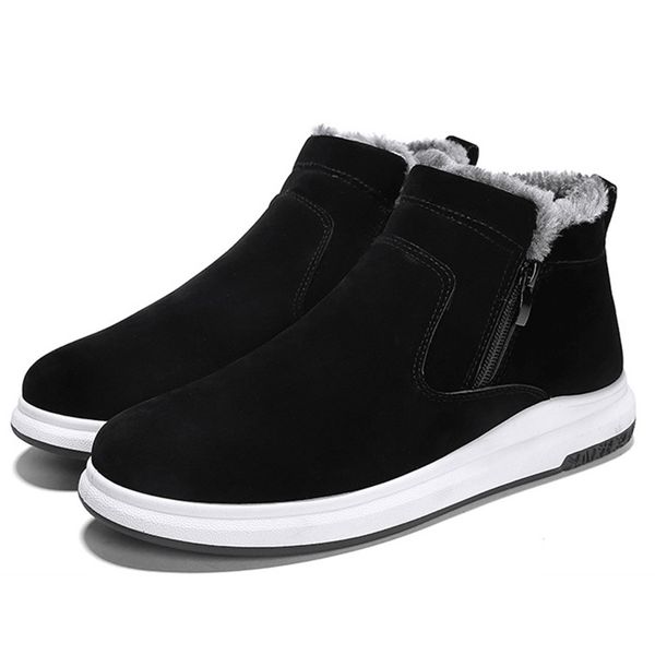 winter boots men zipper snow boots for men fashion comfortable outdoor warm winter shoes platform thick plush warm plus size, Black
winter boots men zipper snow boots for men fashion comfortable outdoor warm winter shoes platform thick plush warm plus size, Black