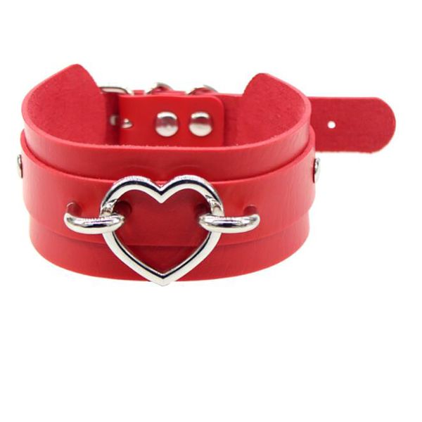 women fashion gothic style heart choker necklace jewelry harajuku chocker stud black goth collar chocker, Silver
women fashion gothic style heart choker necklace jewelry harajuku chocker stud black goth collar chocker, Silver