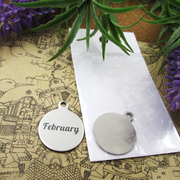 40pcs--"february"stainless steel charms more style for choosing diy charms pendants for necklace, Bronze;silver
40pcs--"february"stainless steel charms more style for choosing diy charms pendants for necklace, Bronze;silver