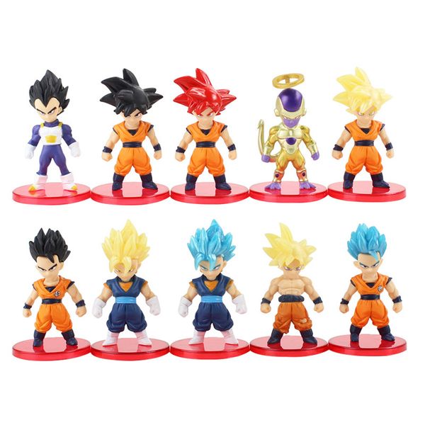 action figures dragon ball z goku with a picture of son goku vegeta frieza pvc vegetto anime figurine collectible model toy 21pcs / set
action figures dragon ball z goku with a picture of son goku vegeta frieza pvc vegetto anime figurine collectible model toy 21pcs / set