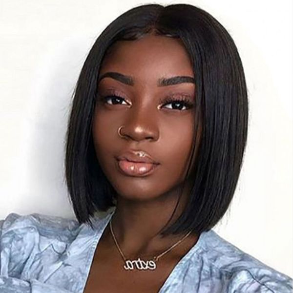 straight lace front human hair wig short bob wig unprocessed brazilian hair full lace wig pre plucked, Black;brown
straight lace front human hair wig short bob wig unprocessed brazilian hair full lace wig pre plucked, Black;brown