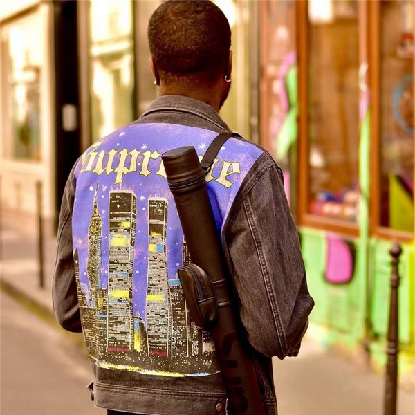 19ss newyork painted trucker jacket new york metropolis night view denim jacket, Red
19ss newyork painted trucker jacket new york metropolis night view denim jacket, Red