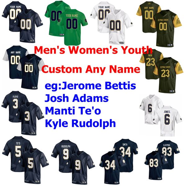 ncaa 6 tony jones jr. jersey 9 kyle rudolph 3 joe montana 83 chase claypool 12 ian book college football jerseys custom stitched, Black 
ncaa 6 tony jones jr. jersey 9 kyle rudolph 3 joe montana 83 chase claypool 12 ian book college football jerseys custom stitched, Black