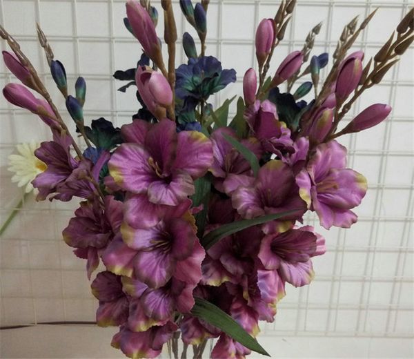 7 heads artificial gladiolus flower silk orchid plant autumn sword orchid decor wedding fake flowers table christmas party
7 heads artificial gladiolus flower silk orchid plant autumn sword orchid decor wedding fake flowers table christmas party