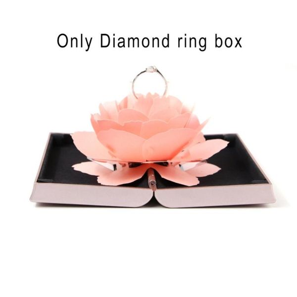 delicated folding flower ring box rotating rose ring box birthday valentine's day wedding jewelry display boxes, Pink;blue
delicated folding flower ring box rotating rose ring box birthday valentine's day wedding jewelry display boxes, Pink;blue