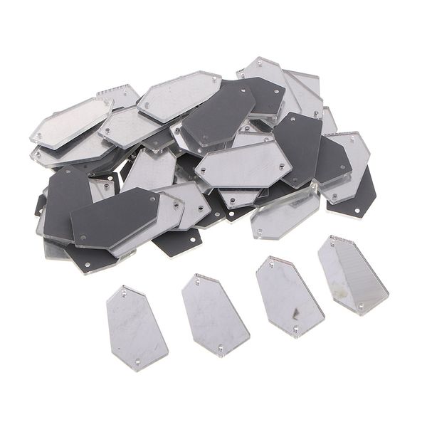 50pcs sew-on acrylic flat polygon mirror crystal rhinestones for costume dress garment accessories, Black
50pcs sew-on acrylic flat polygon mirror crystal rhinestones for costume dress garment accessories, Black