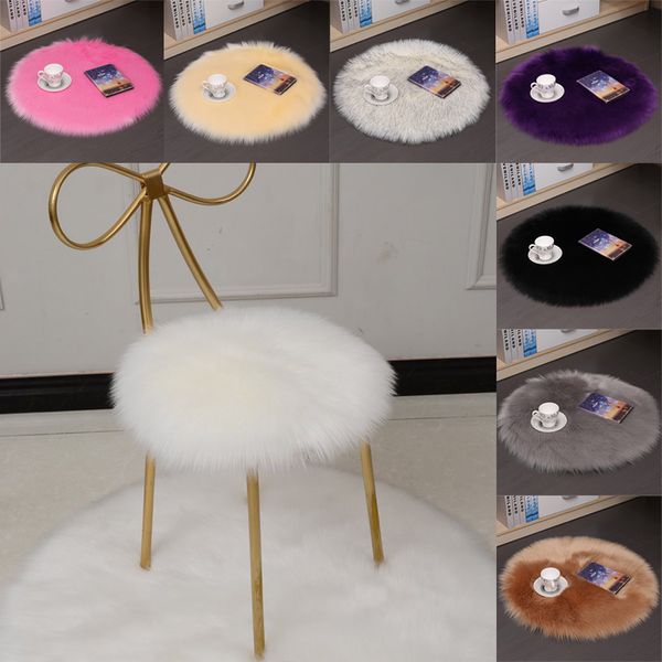 solid color warm wool round cushion stool pad thickening dining chair cushion anti-slip seat mat chair mat pad high quality
solid color warm wool round cushion stool pad thickening dining chair cushion anti-slip seat mat chair mat pad high quality