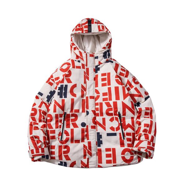 print high street couple hooded cotton parkas men hip hop thick warm snow men cotton coat windbreaker outwear puffer jacket, Black
print high street couple hooded cotton parkas men hip hop thick warm snow men cotton coat windbreaker outwear puffer jacket, Black