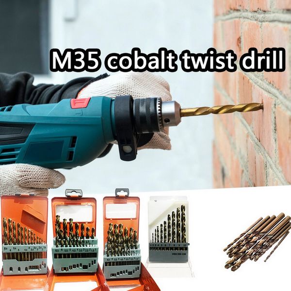 m42 three-blade twist metal drill bit 8% high cobalt copper iron aluminum wood stainless steel twist drill set hole opener bits
m42 three-blade twist metal drill bit 8% high cobalt copper iron aluminum wood stainless steel twist drill set hole opener bits