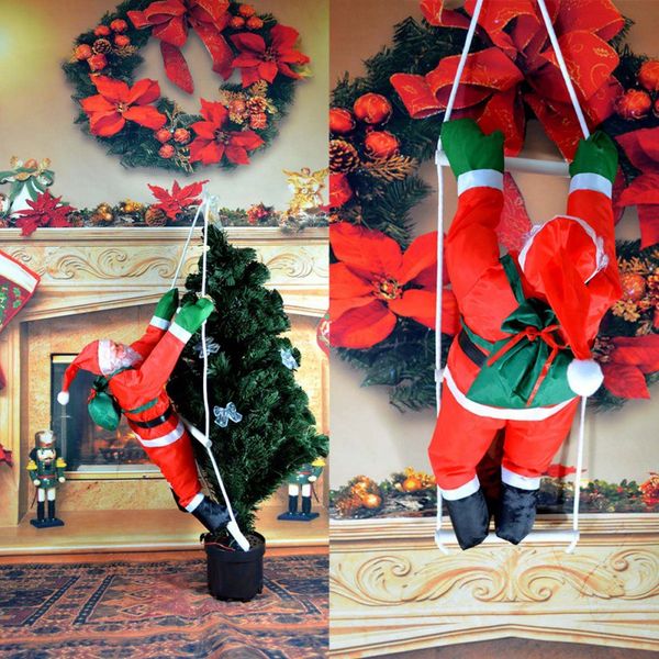 2018 ornaments for celebrating christmas miniature santa claus climbing up the ladder dhl ing
2018 ornaments for celebrating christmas miniature santa claus climbing up the ladder dhl ing