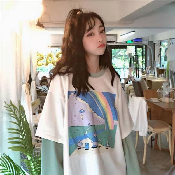 autumn clothes 2020 loose bfwind fake two-piece long-sleeved t-shirt female student ins fashion autumn clothes 2020 loose bfwind fake tw, White
autumn clothes 2020 loose bfwind fake two-piece long-sleeved t-shirt female student ins fashion autumn clothes 2020 loose bfwind fake tw, White