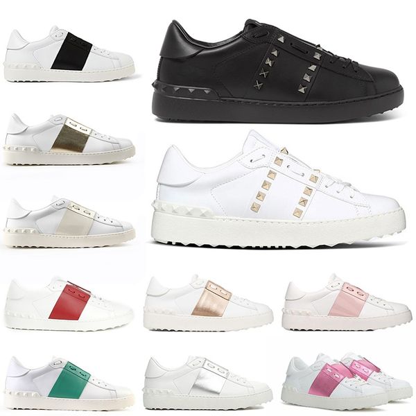 luxury designer platform casual shoes white black silver fashion men women leather rivet open low sports sneakers size 35-46
luxury designer platform casual shoes white black silver fashion men women leather rivet open low sports sneakers size 35-46