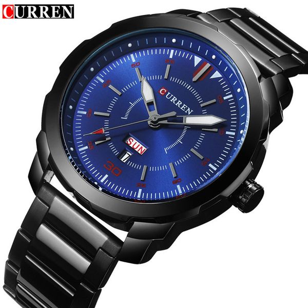 curren new fashion business men's alloy steel band quartz watches sunday calendar sports wind men's watches, Slivery;brown
curren new fashion business men's alloy steel band quartz watches sunday calendar sports wind men's watches, Slivery;brown