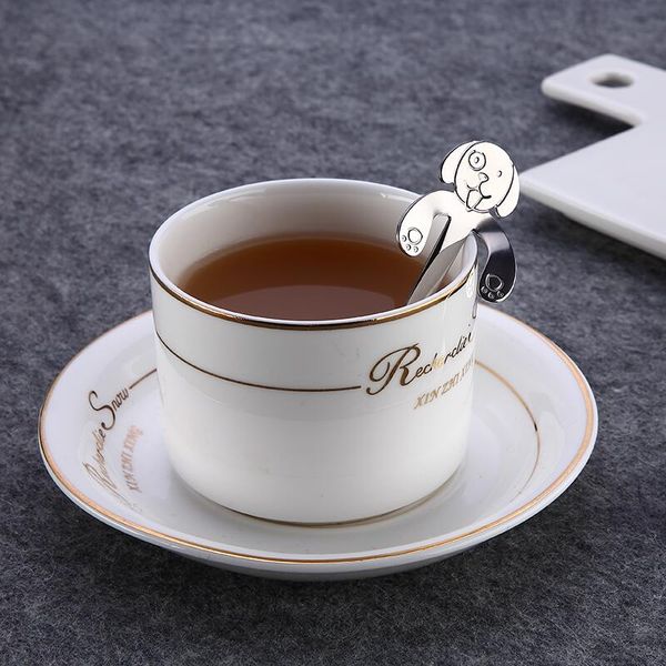 304 stainless steel cartoon dog spoons creative ice cream dessert cute dog coffee tea spoon mug hanging spoon
304 stainless steel cartoon dog spoons creative ice cream dessert cute dog coffee tea spoon mug hanging spoon