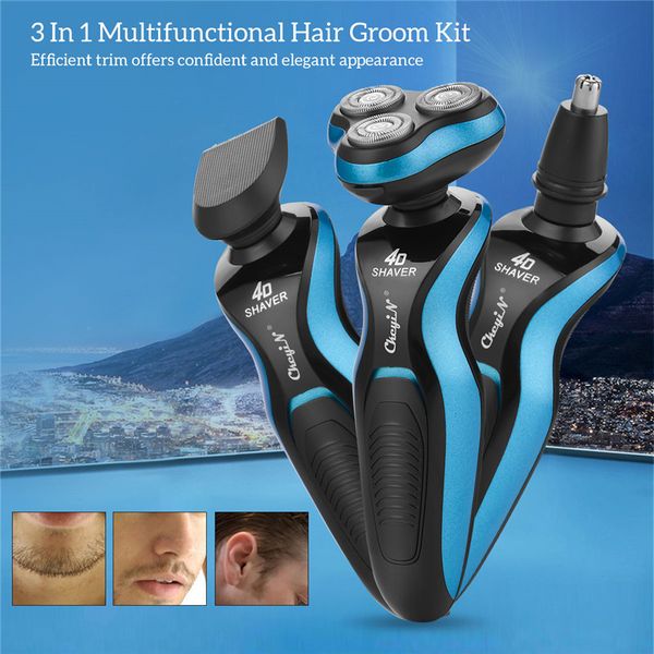 3 in 1 electric shaver 4d floating triple blade rechargeable hair clipper beard trimmer razor men face hair shaving machine 45
3 in 1 electric shaver 4d floating triple blade rechargeable hair clipper beard trimmer razor men face hair shaving machine 45