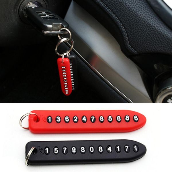 anti-lost phone number plate car keychain pendant auto vehicle phone number card keyring key chain car interior decoration, Silver
anti-lost phone number plate car keychain pendant auto vehicle phone number card keyring key chain car interior decoration, Silver