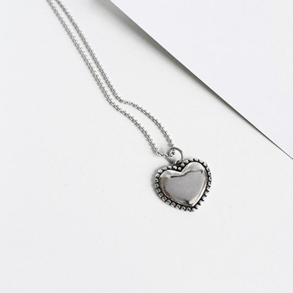 настоящее стерлингового серебра 925 минималистский сердце колье ожерелье для женщин мода партия милые ювелирные изделия 2019 аксессуары пода, Silver
настоящее стерлингового серебра 925 минималистский сердце колье ожерелье для женщин мода партия милые ювелирные изделия 2019 аксессуары пода, Silver