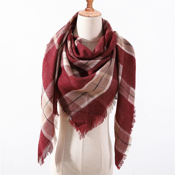 designer 2020 new winter scarf for women shawls plaid ladies cashmere scarves pashmina echarpe neck warm triangle bandana, Blue;gray
designer 2020 new winter scarf for women shawls plaid ladies cashmere scarves pashmina echarpe neck warm triangle bandana, Blue;gray