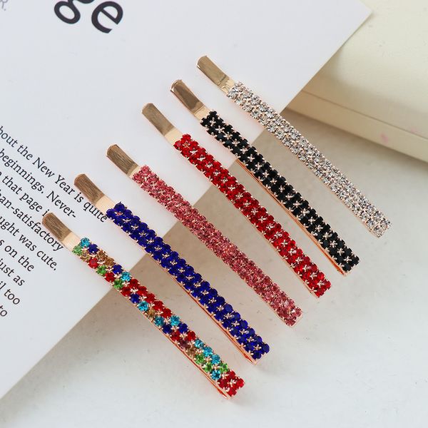 2pcs/set fashion crystal hairpins shiny rhinestones hair clips barrettes for women girls wedding headdress hair styling tool
2pcs/set fashion crystal hairpins shiny rhinestones hair clips barrettes for women girls wedding headdress hair styling tool