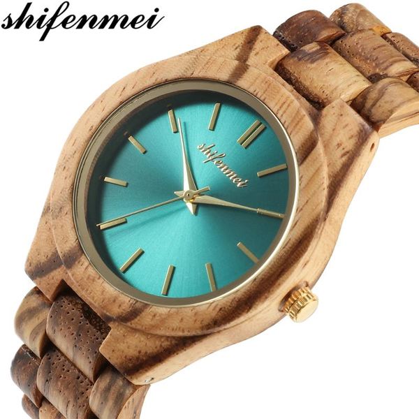 shifenmei woman watch 2019 wooden watch ladies sports wristwatch quartz clock wood watches women zegarek damski, Slivery;brown
shifenmei woman watch 2019 wooden watch ladies sports wristwatch quartz clock wood watches women zegarek damski, Slivery;brown
