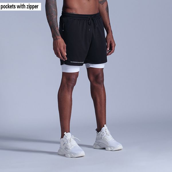men running shorts 2 in 1 sports jogging fitness shorts training quick dry men gym sport gym short with zipper pockets 3, Black;blue
men running shorts 2 in 1 sports jogging fitness shorts training quick dry men gym sport gym short with zipper pockets 3, Black;blue