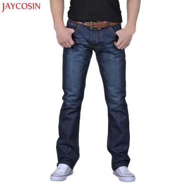 jaycosin 1 pc pants men's casual cotton autumn denim straight cotton hip hop loose work long trousers jeans blue pants z1108
jaycosin 1 pc pants men's casual cotton autumn denim straight cotton hip hop loose work long trousers jeans blue pants z1108