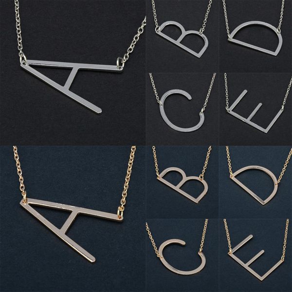 26 english letters pendants necklace gold silver rose gold colors alloy letter necklaces fashion jewelry gifts
26 english letters pendants necklace gold silver rose gold colors alloy letter necklaces fashion jewelry gifts