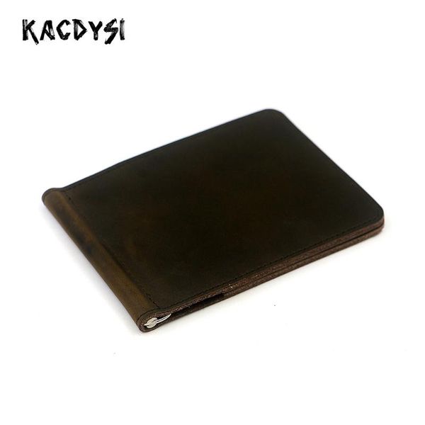second layer real leather wallets cowhide money clip vintage mens money strap clip retro women wallet holder pocket, Black
second layer real leather wallets cowhide money clip vintage mens money strap clip retro women wallet holder pocket, Black