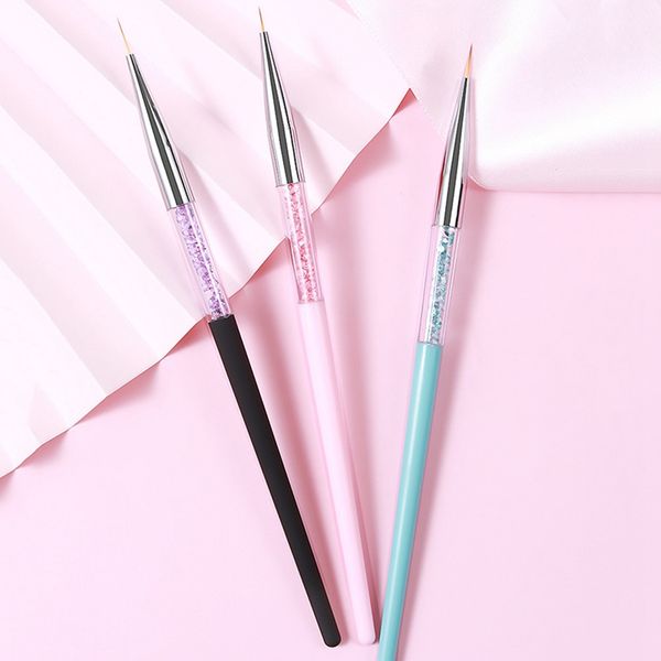 3pcs/set 7/9/11mm nail art acrylic french painting brush flower design stripes lines liner diy drawing pen manicure tools, Yellow
3pcs/set 7/9/11mm nail art acrylic french painting brush flower design stripes lines liner diy drawing pen manicure tools, Yellow