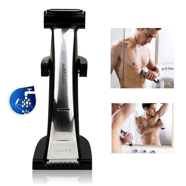 kemei 2 in 1 rechargeable body groomer kit hair trimmer electric shaver for men remover removal back arm leg
kemei 2 in 1 rechargeable body groomer kit hair trimmer electric shaver for men remover removal back arm leg