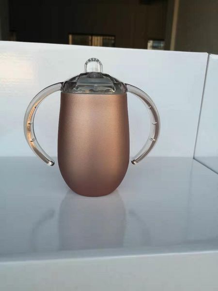 10oz stainless steel sippy cup with double handles egg shape cups sucker cup double wall tumblers coffee beer cup
10oz stainless steel sippy cup with double handles egg shape cups sucker cup double wall tumblers coffee beer cup