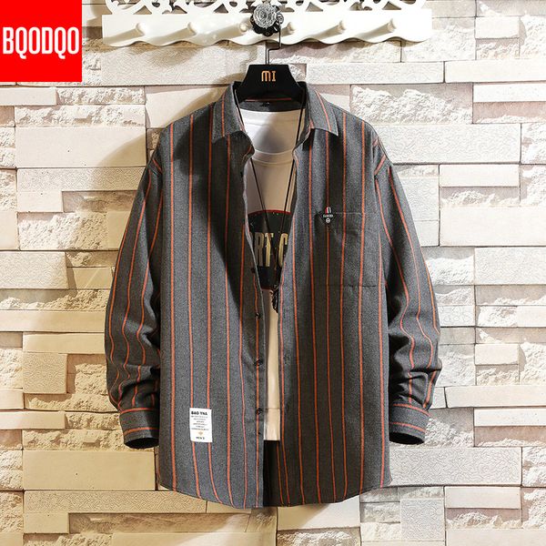 flannel casual shirt men long sleeve striped streetwear japanese harajuku autumn shirts 5xl hip hop korean fashion blouses male, White;black
flannel casual shirt men long sleeve striped streetwear japanese harajuku autumn shirts 5xl hip hop korean fashion blouses male, White;black