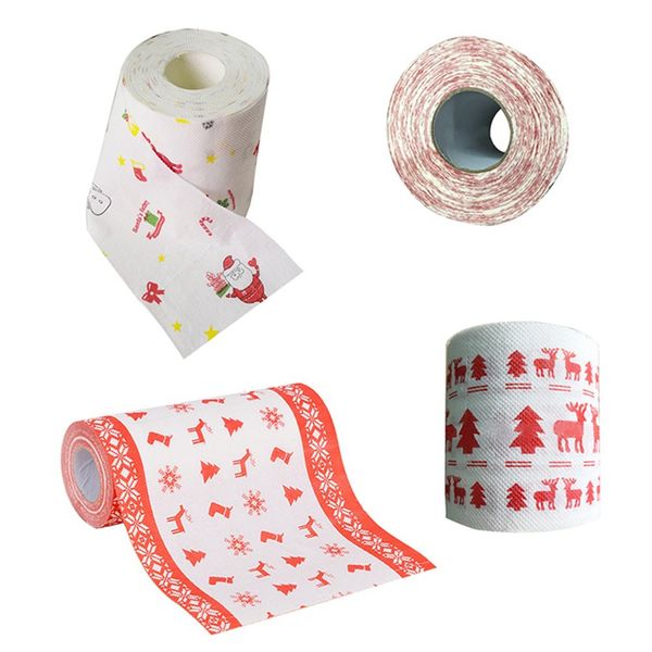 1roll santa claus/deer merry christmas supplies printed toilet paper home bath living room toilet paper tissue roll xmas
1roll santa claus/deer merry christmas supplies printed toilet paper home bath living room toilet paper tissue roll xmas