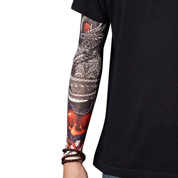 new fashion tattoo sleeves arm warmer uv protection outdoor temporary fake tattoo arm sleeve warmer sleeve streetwear d40, Silver
new fashion tattoo sleeves arm warmer uv protection outdoor temporary fake tattoo arm sleeve warmer sleeve streetwear d40, Silver