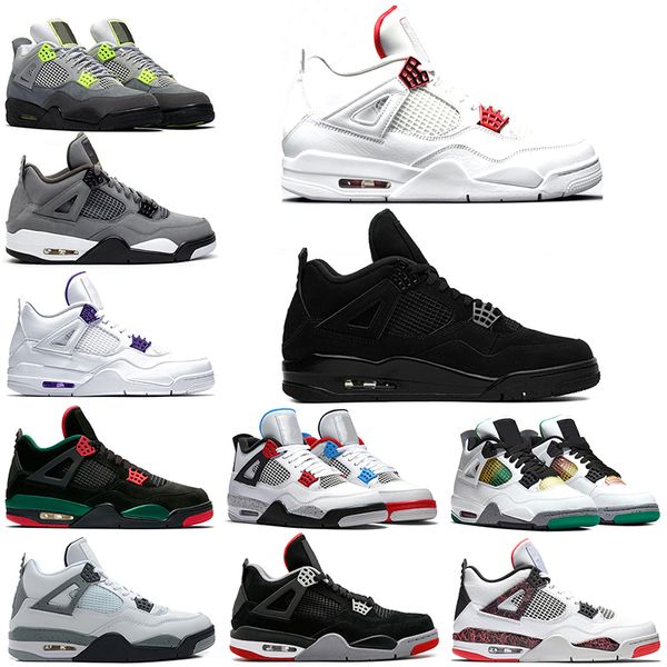jumpman 4 4s mens trainers basketball shoes bred neon white cement rasta black athletics men sports sneakers size 40-47 ing
jumpman 4 4s mens trainers basketball shoes bred neon white cement rasta black athletics men sports sneakers size 40-47 ing
