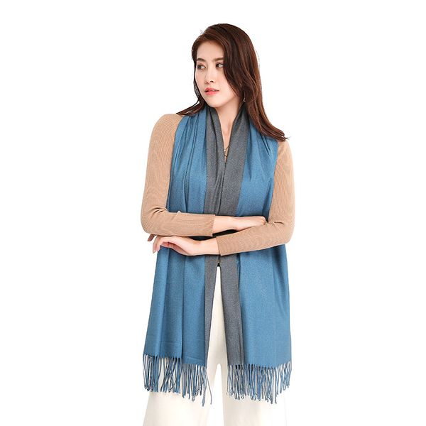wholesale-solid color women's scarf autumn and winter warm cashmere shawl scarf ring, Blue;gray
wholesale-solid color women's scarf autumn and winter warm cashmere shawl scarf ring, Blue;gray