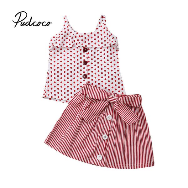 2pcs newborn infant baby girl clothes set off shoulder dot tank vest +striped shorts outfit summer clothes set, White
2pcs newborn infant baby girl clothes set off shoulder dot tank vest +striped shorts outfit summer clothes set, White