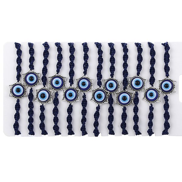 host sale wholesale 12pcs lucky blue eyes star of david bracelets & bangles men women's hand-woven knots nylon rope bracelets gifts mb2, Golden;silver
host sale wholesale 12pcs lucky blue eyes star of david bracelets & bangles men women's hand-woven knots nylon rope bracelets gifts mb2, Golden;silver