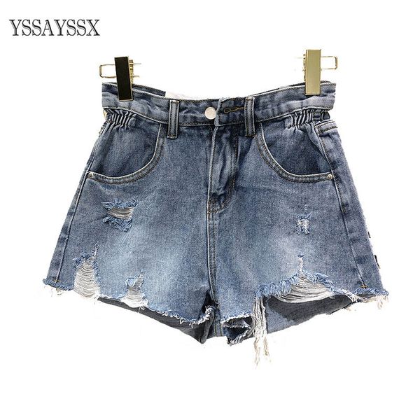yssayssx women shorts female high waist slim and loose outside wear wide-legged pants 2019 new student denim shorts, White;black 
yssayssx women shorts female high waist slim and loose outside wear wide-legged pants 2019 new student denim shorts, White;black